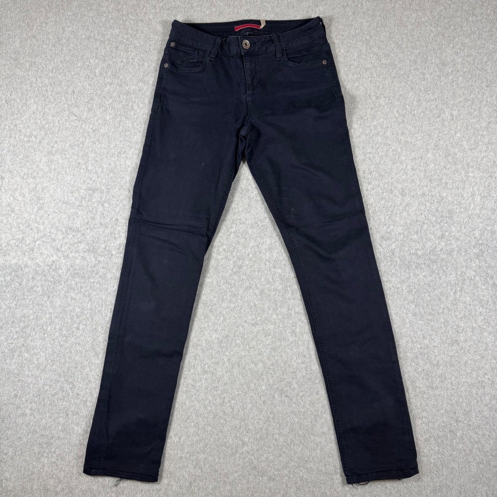 Alice + Olivia Pants Women Black Skinny Stretch Denim Jeans Size 26
